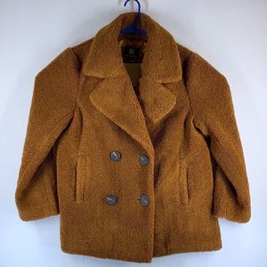 Rue Valentina Leopard Faux Fur Coat Oversized Womens Size XL